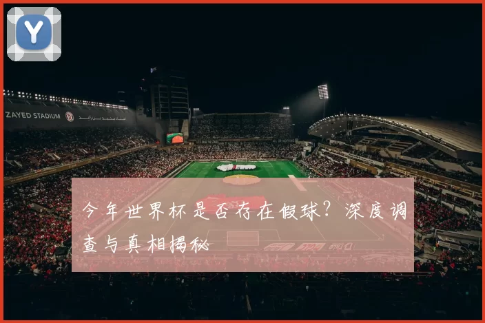 今年世界杯是否存在假球？深度调查与真相揭秘
