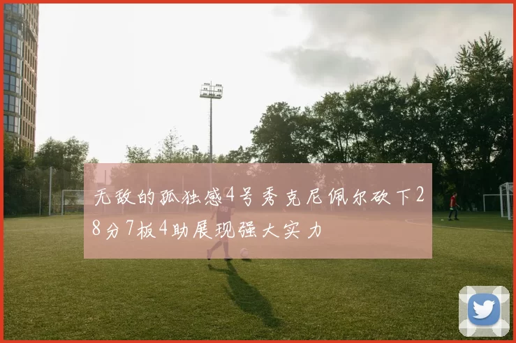 无敌的孤独感4号秀克尼佩尔砍下28分7板4助展现强大实力