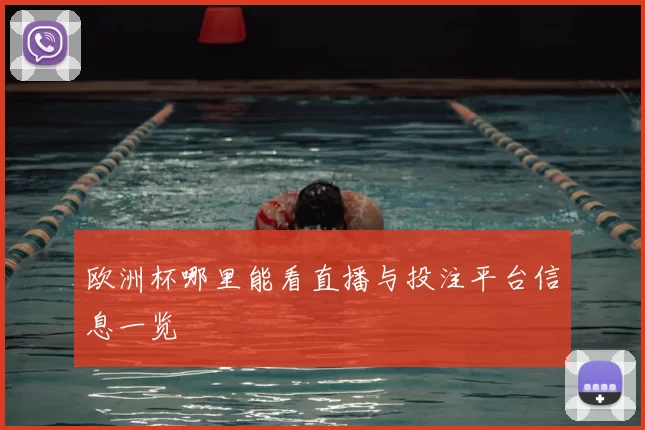 欧洲杯哪里能看直播与投注平台信息一览